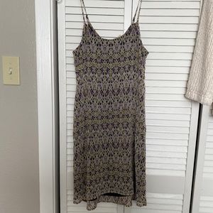 LA Made Geometric Patterned Dress